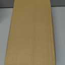 7ft Long Gutter Downspout Extensions, Outer Diameter 3" Downspout Extender for Rainwater Drainage, Flexible Drainage Pipe Suitable for 2"3" and 3"4" Downspout (Brown-1-Pack)