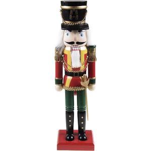 Clever Creations Soldier 14 Inch Traditional Wooden Nutcracker, Festive Christmas Dcor for Shelves and Tables