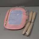 Kikidex Magnetic Drawing Board, Toddler Girl Toys for 1-2 Year Old, Doodle Board Pad Learning and Educational Toys for 1 2 3 Year Old Baby Kids Birthday Gift(Light Blue)