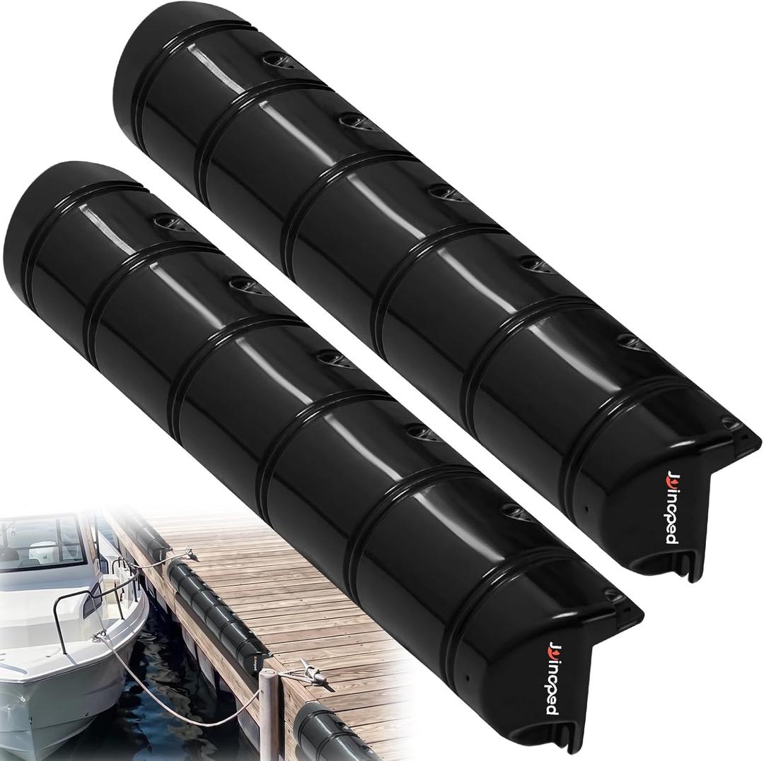 Dock Bumpers,Boat Dock Bumpers for Edging,48 Inch/57 Inch Boat Bumpers for Docking,Dock Fenders for Straight Edge Side,Marine Horizontal Dock Bumpers for Edge,UV Resistant Dock Guards Protection
