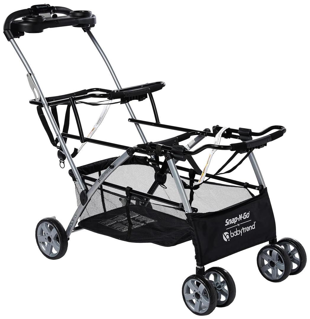 Baby Trend Snap-N-Go Double Stroller, 30.7"L x 18.9"W x 38.6"H