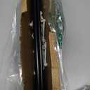 Hausse 10 Pack Reflective Pinwheels with Stakes (Assembly Required), Extra Sparkly Pin Wheel for Garden Decor, Bird Repellent Devices Deterrent to Scare Birds Away from Yard Patio Farm (Silver)