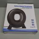 TV Antenna Indoor for Local Channels, 2025 Long Range Antenna for Smart TV 360 Reception,Digital TV Antennas for All Smart/Old TVs, Supports 4K 1080P HD VHF UHF