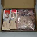 30th Birthday Decorations for Her with Banner, Rose Gold Tablecloth, Number Balloons, 30th Birthday Sash and Tiara, Cake Topper and Candles