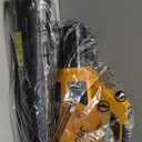 Cordless Leaf Blower Compatible with Dewalt 20V Max Battery 400CFM Electric Leaf Blower Cordless, Variable Speed, Turbo Mode, Leaf blowers Battery Powered for Lawn Care, Yard(Tool Only) (Yellow (Battery and Charger not Included))