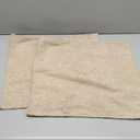 JUSPURBET 18x18 Pillow Covers Set of 2 Decorative Throw Pillow Covers Case for Couch Sofa Bed Soft Boucle Textured Cushion Covers with Hidden Zipper for Home Decor Living Room,Oatmeal