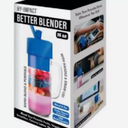 Hy-Impact Better Blender 16 Oz Cordless USB Rechargeable Turbo Power