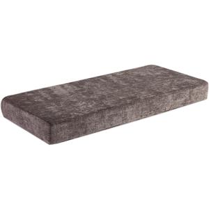 Loveboat Bench Cushion 40x18 Inch Soft Non-Slip Furniture Cushions for Bench Couch Swing Setee with Ties, Brown Loveboat Bench Cushion 40x18 Inch Soft Non-Slip Furniture Cushions for Bench Couch Swing Setee with Ties, Brown