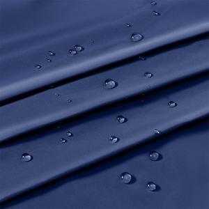400T Navy Blue Matte Nylon Taffeta Fabric 60" Wide High Density Waterproof Soft Warm Nylon Fabric for Clothing Sewing Down Jacket Outdoor Interchange Jacket Children Cotton Coat,5 Yards