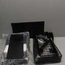 2-Pack Under Sink Storage Organizer, Large 2-Tier Elegant Mesh Pull Out Shelf for Kitchen and Bathroom Cabinet Organization, L-Shaped and Adjustable Height Design,Patent Pending-Black (2 Pack-15.74"Dx11.4"-16.14"H)