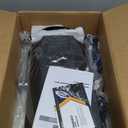 SHEHDS LED Par Lights COB 200W Linear Zoom Spotlights Wash Lights with Barn Door Warm White(3000k) & Cool White(5700k) Stage Light DMX512 Sound Activated DJ Light for Church Wedding Theater-1 Pack