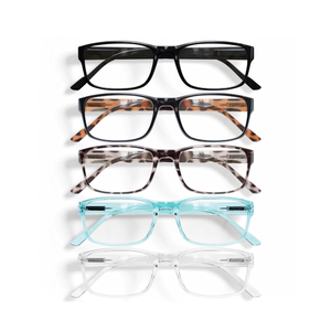 Gaoye Professional Reading Glasses for All Day - Computer Readers with Blue Light Protection - Value Pack , +1.0