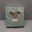 DECOMOMO Storage Bins, Cube Storage Bin with Labels, Fabric Storage Cubes for Shelves (10.5" x 11" / 6pcs, Sage Green)