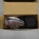 Paper Towel Holder Under Cabinet with 2 Hooks, Paper Towel Holder Wall Mount with Damping Effect, Self-Adhesive or Drilled Paper Roll Holders for Kitchen, Bathroom, RV(Gold)