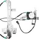 Rear Driver Side Power Window Regulator with Motor Assembly Replacement for 2000 2001 2002 2003 2004 2005 2006 Chevy Tahoe, GMC Yukon, Cadillac Escalade Base, Left, 748-228