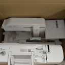 Brother SE700 Sewing and Embroidery Machine, Wireless LAN Connected, 135 Built-in Designs, 103 Built-in Stitches, Computerized, 4" x 4" Hoop Area, 3.7" Touchscreen Display, 8 Included Feet, White