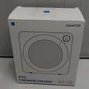 Gaiatop Mini Space Heater, Lightweight PTC Ceramic Fast Heating 500W Energy Efficient for Indoor Use, Overheating & 45 Tip-Over Protection, Portable Desk Electric Heaters for Office Home Pink