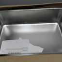 Kirecoo Stainless Steel Cat Litter Box XL- Metal High Sided Cat Pan, Large Stainless Steel Box, Indoor Litter Tray, Non Stick, No Smell, Easy to Clean, Pet Toilet Supplies for Kitten, Kitty, Rabbit