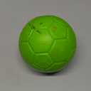 Jolly Pets Medium Soccer Ball Floating-Bouncing Dog Toy, 6 inch Diameter, Apple Green (SB06 GR)