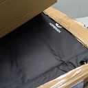 HOPERAN Massage Heated Stadium Seats for Bleachers, Dual Control, Portable, 25" Super Wide (Black, L)