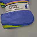 SPINFOX Waterproof Baby Bibs for Girls, Boy, Unisex Drool Bib Cotton Solid Knit Infant Feeding Bibs