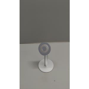 Nulaxy Magnetic Full Aluminum Cell Phone Stand for MagSafe with Metal Ring, 360 Rotating Phone Stand for Desk, Office Desk Accessories, Adjustable Phone Holder Compatible with All Phones, Gray