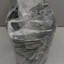 5 Gallon Bathroom Trash Can with Lid, Automatic Motion Sensor Black Trash Can, Touchless Slim Waterproof Garbage Bin for Kitchen, Bedroom, Office, and Bathroom