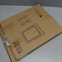 ROLOVE Lighted Makeup Mirror, Vanity Mirror with Lights for Desk Tabletop, Smart Touch with 3-Color Lighting,Dimmable, 360 Rotation, White, 13"x15"