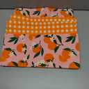 Kate Spade New York Squeeze The Day and Spring Gingham Kitchen Towels 4-Pack Set, Absorbent 100% Cotton, Orange/Pink, 17"x28"