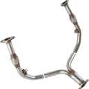 Exhaust Flex Y-Pipe Compatible with Infiniti FX35 G35 G37 3.5L & 3.7L 2003 2004 2005 2006 2007 2008 2009 2010 2011 2012 2013