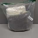 ROLSHOL 2-Pack Large Microfiber Hair Towel Wraps, Super Absorbent & Quick Dry - Anti-Frizz for Wet Curl & Straight Hair - 27.5''*39.4'' (White, Grey)