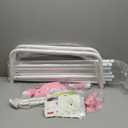 Baby Jumper with Stand, Baby Jumpers and Bouncers, Baby Exerciser Suitable for 6-24 Months, Easy to Assemble & Store Jumper for Baby (Pink)