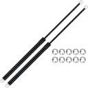 26inch RV Awning Gas Struts Lift Support Spring Shocks for Camper Travel Trailer Tonneau Cover Trap Door, 2PCS 124lb 26.46" RV Awning Lift Struts for Solera Power 69-78" Long Arm