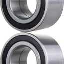New Wheel Hub Bearings Front Compatible 2007-2018 for Hyundai Elantra, 2012-2017 for Veloster, 2010-2018 for Kia Forte Soul, 2015-2019 for Soul EV with OE 510093 (Pack of 2)