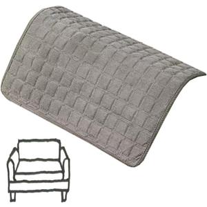 Cover, Sofa Covers Washable Slipcover Furniture Protector Non-Slip Recliner Chair Slipcovers Headrest/Backrest Cover, Seat Cover (Light Grey, 35 x 35 in)