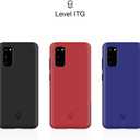 PATCHWORKS ITG Designed for Samsung Galaxy S20 5G Case 6.2 inch (2020) Ultra Slim Fit Thin Shockproof Hard Back Non Slip Stylish Matte Protective Phone Case [Military Grade Drop Test] - Black