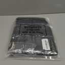 Woanger 500 Pcs Black Organza Bags Bulk 3 x 4 Inch Small Drawstring Mesh Gift Bags Sheer Jewelry Pouches Sachet Candy Pouch for Wedding Favor Holiday Festival Birthday Party Shower