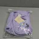 Queenmore Medium Dog Sweater, Soft Fleece Vest Pullover Dog Jacket with Leash Hole, Warm Winter Dogs Clothes Cold Weather Doggy Dachshund Sweaters for Medium Dogs Cats Boy or Girl (Lilac,M)