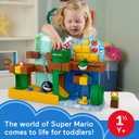 Fisher-Price Little People Toddler Toy My Mario Adventure Playset with Music Sounds & Figures, Preschool Kids Ages 18+ Months, 12x8x4 inches