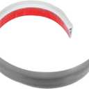 Floor Transition Strip for Doorway Wheelchair Ramp Rise Vinyl Edge Reducer for Use Grain Design