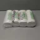 ALVABABY Diaper Liner for Baby Cloth Diapers Natural Soft Disposable Diaper Liners 11.8x7.1 Inch Fragrance Free Chlorine Free 400 Sheets (04green)