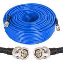 XRDS -RF 200FT SDI Cable, 3G/6G-SDI Cable BNC Digital Video Cables 75 Ohm RG59 BNC Male Cables for 3G/6G HD SDI Monitor Video Recorder Converter Splitter Security Camera