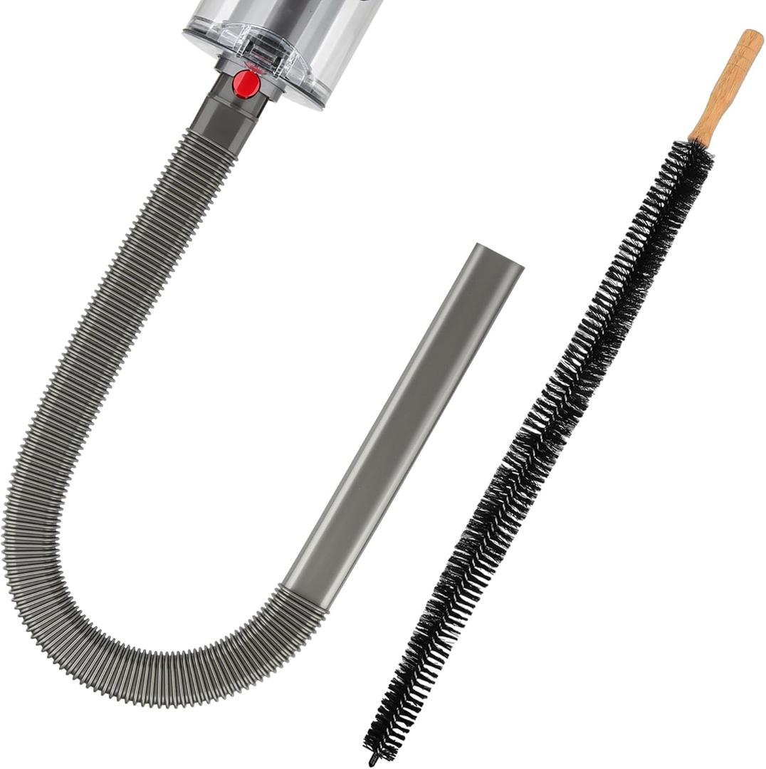 Dryer Vent Cleaner Kit for Dyson Gen5 V15 V15s V12 V11 V10 V9 V8 V7 Lint Vacuum Attachments Detect Absolute Cyclone Outsize Slim Vacuum Cleaner Crevice Flexible Dryer Lint Remove Tool
