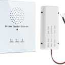 Briidea Doorbell Extender - Converts Wired Doorbell to Wireless, 21 Melodies, 500' Range, 105dB for Garage, Basement