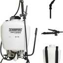 Chapin USA 60114 Made in USA 4-Gallon Backpack Sprayer with 3-Stage Filtration System Pump Pressured Sprayer, for Spraying Plants, Garden Watering, Lawns, Weeds and Pests, Translucent White