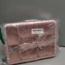 Divided Snack Serving Tray with Lid and Handle Travel Snackle Charcuterie Container Portable Storage Organizer for Candy, Fruits, Nuts, Snacks, Party, Picnic (1pack, Pink)