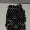 Breathable Wood Beaded Seat Cushion, Cooling Double Strung Auto Back Massaging Driver Seats Cover for Fatigue Relief, Comfort Ventilated Support Cushion for Car Seat Chair (Black)