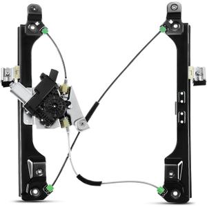 YHTAUTO Front Power Window Regulator Driver Side with 7-Pin Motor Assembly for Cadillac SRX 2010-2015 & Saab 9-4X 2011, Sport Utility