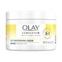 Olay Face Moisturizer, Complete+ Rich Moisturizing Cream - Fragrance-Free, Gentle for Dry & Sensitive Skin, 3-in-1 Hydrating to Strengthen, Nourish, - Niacinamide, Vitamin E, & Ceramides, 8.5 oz