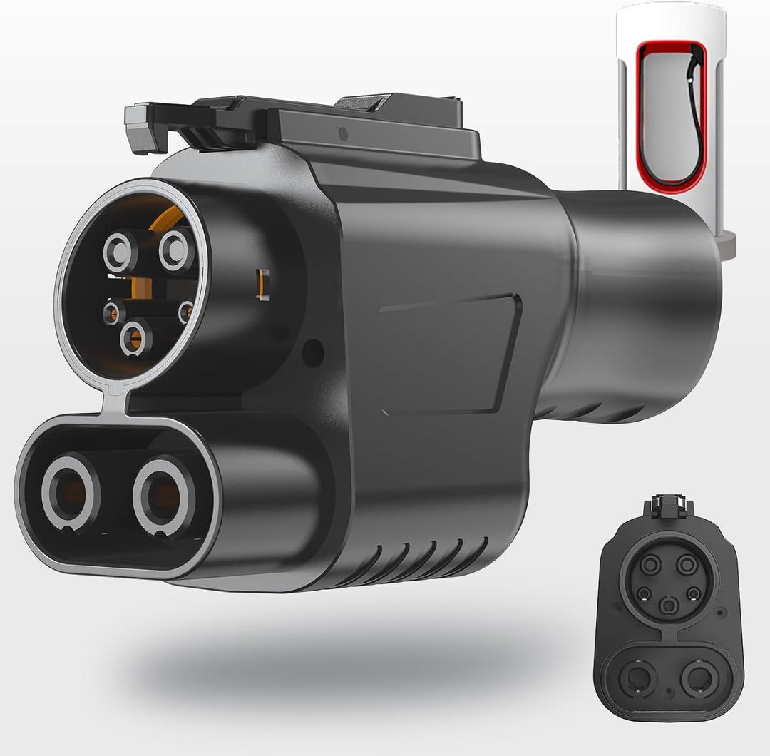 2025 Upgraded Tesla Supercharger AdapterNACS to CCS AdapterTesla Charger AdapterMax 500A/1000V 250 kWFit for Rivian,Ford,Mustang,GM EVs,Volvo,Polestar